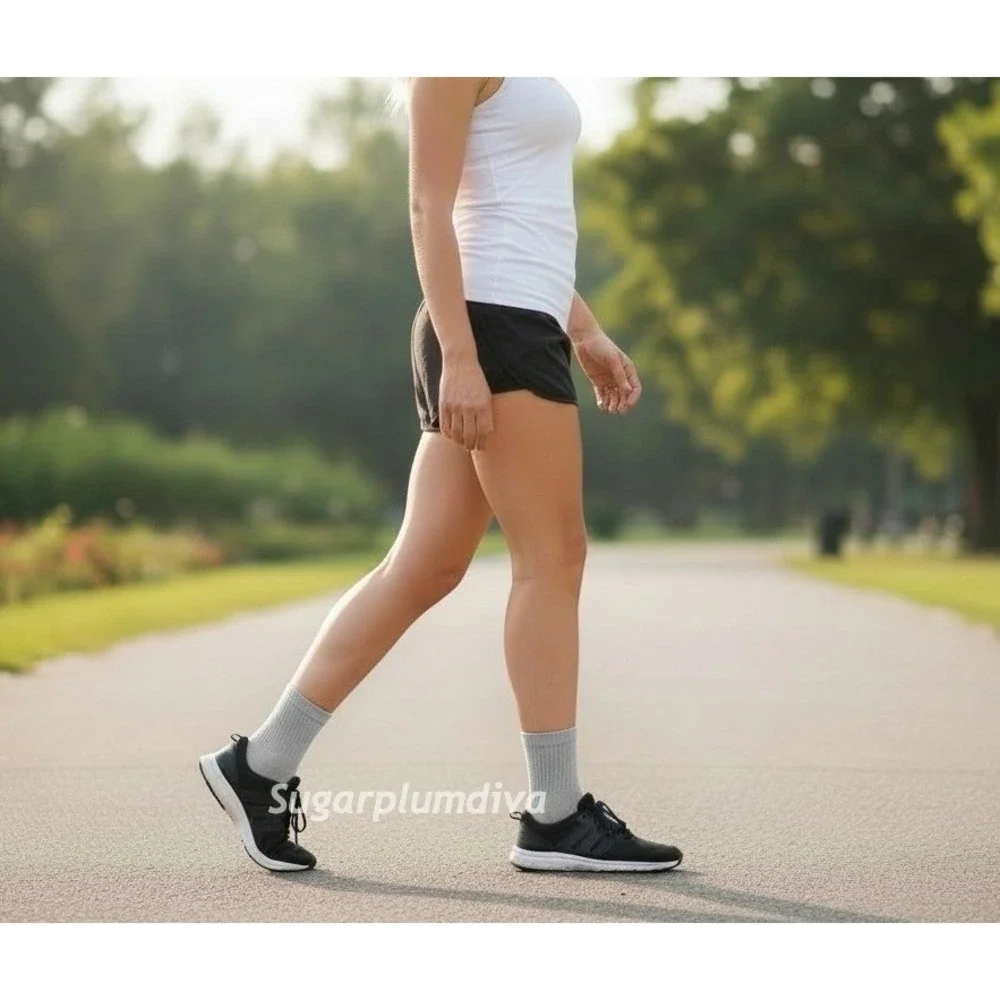Merino Wool Mid Calf Socks Teens Men Women Small Feet Sock‎ 7-11 Winter 4 Pairs